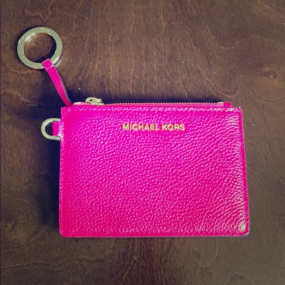 New Michael Kors ID key chain wristlet